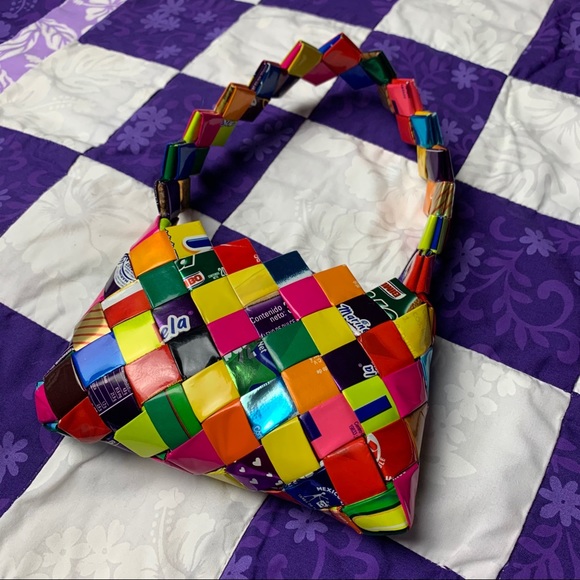 Handbags - Handmade Y2K Wrapper Mini Purse